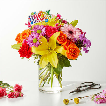 Cue the Confetti - A Florist Original – ANITA'S FLOWERS AND ICE CREAM LLC, Passaic NJ