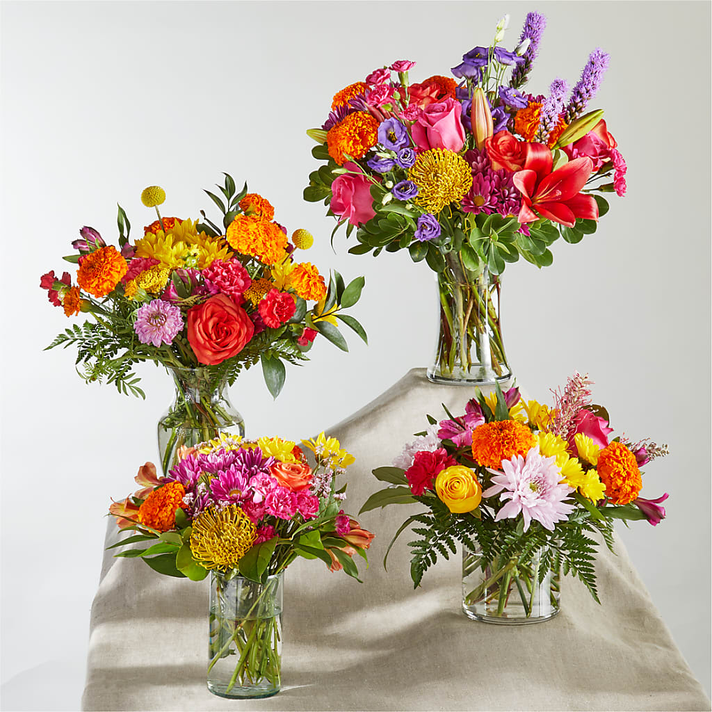 Feast of Color – A Florist Original – ANITA'S FLOWERS AND ICE CREAM LLC, Passaic NJ