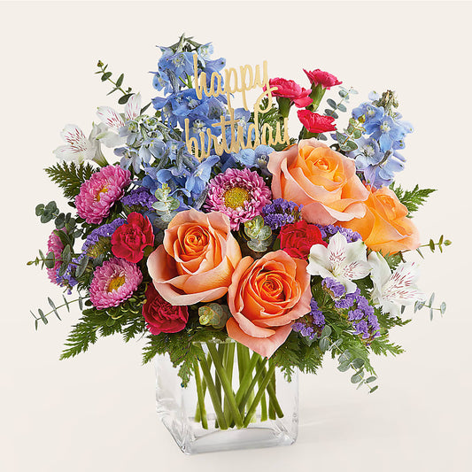 Birthday Bash Bouquet – ANITA'S FLOWERS AND ICE CREAM LLC, Passaic NJ