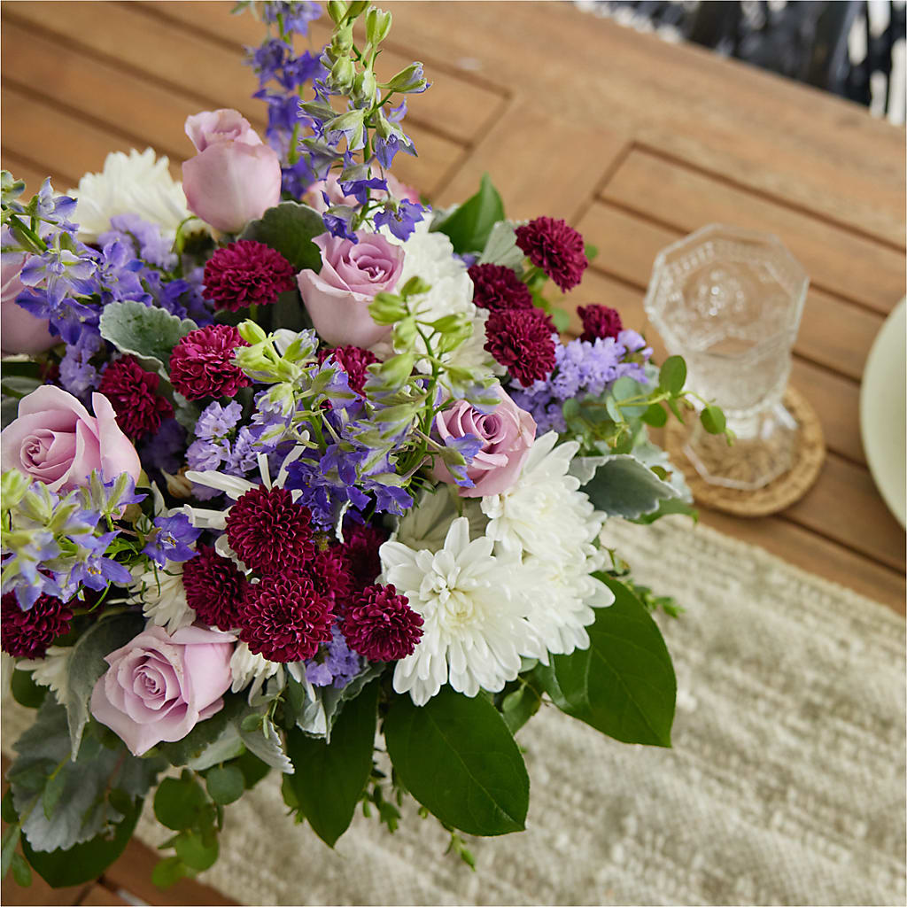 Violet Frost Bouquet – ANITA'S FLOWERS AND ICE CREAM LLC, Passaic NJ