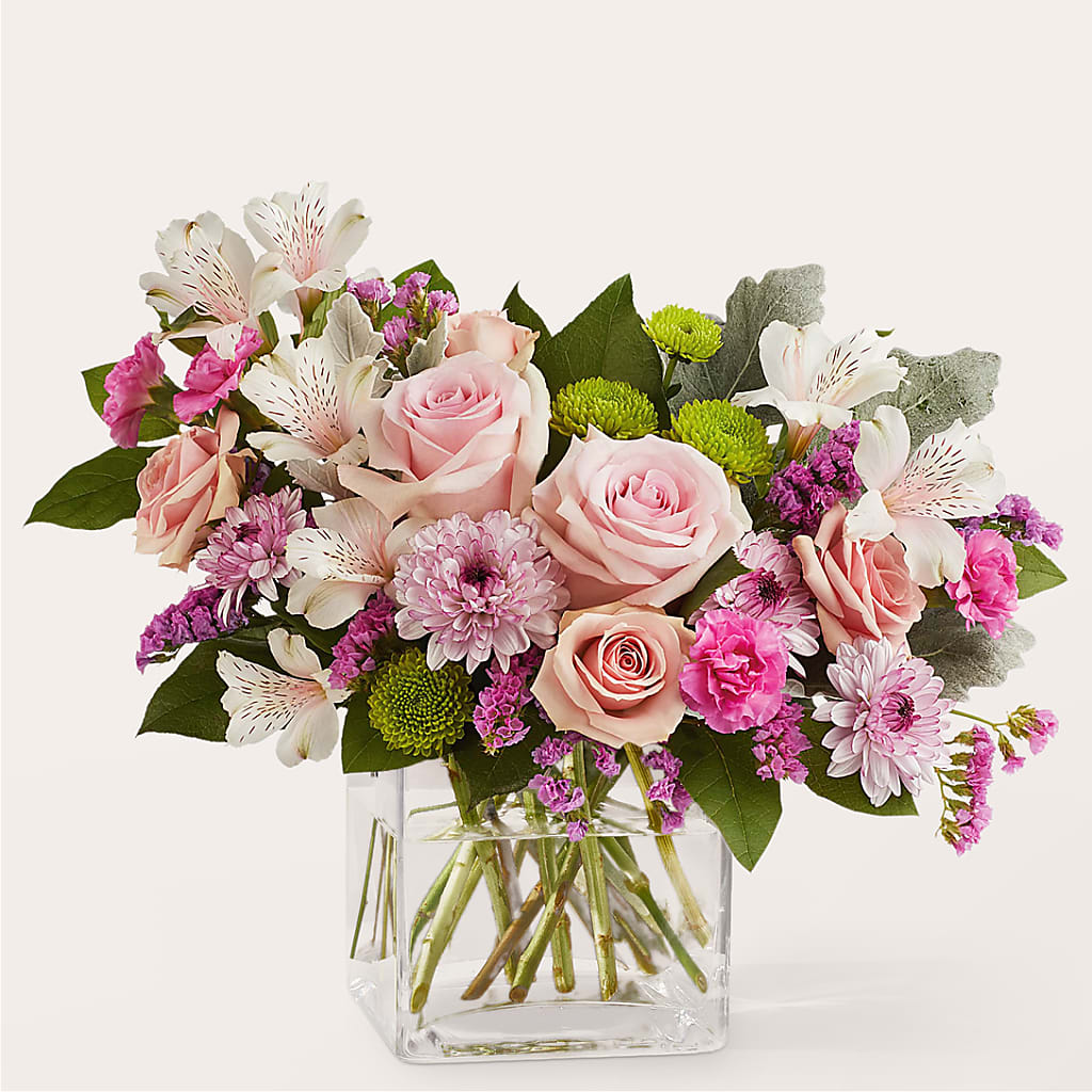 Pink Suede Bouquet – ANITA'S FLOWERS AND ICE CREAM LLC, Passaic NJ