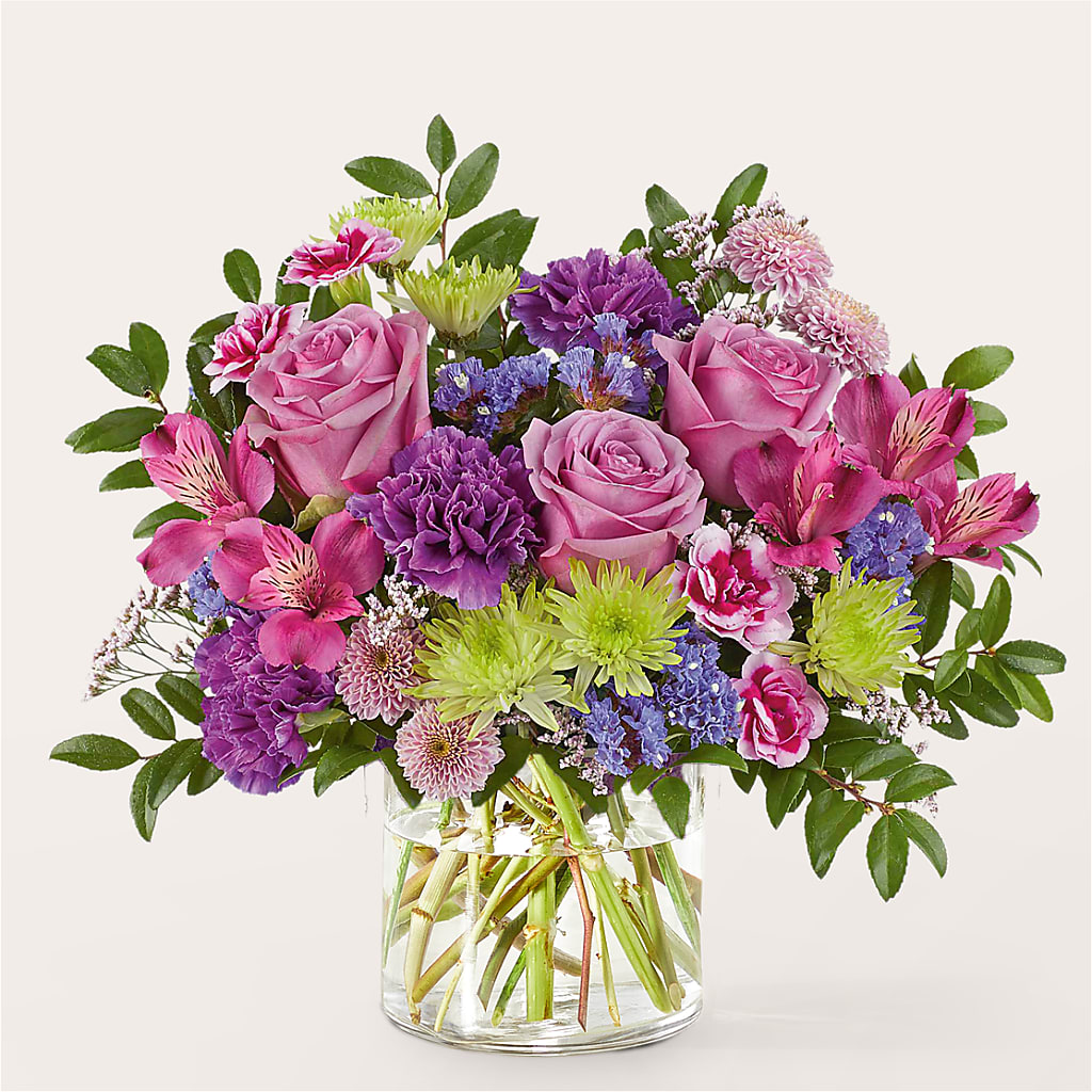 Glass Half Full Bouquet – ANITA'S FLOWERS AND ICE CREAM LLC, Passaic NJ