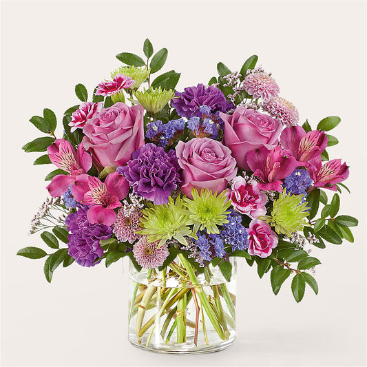 Glass Half Full Bouquet – ANITA'S FLOWERS AND ICE CREAM LLC, Passaic NJ