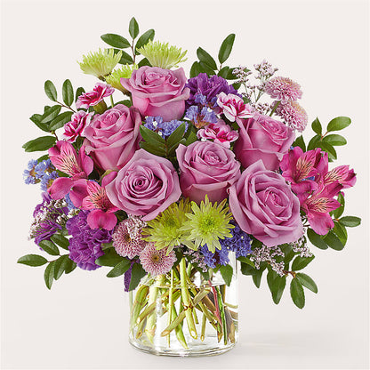 Glass Half Full Bouquet – ANITA'S FLOWERS AND ICE CREAM LLC, Passaic NJ