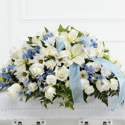 Tender Treasure Casket Spray – ANITA'S FLOWERS AND ICE CREAM LLC, Passaic NJ