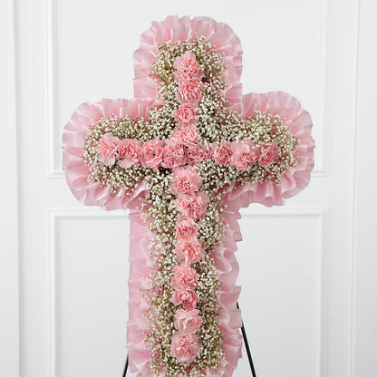 Angel's Cross Easel – ANITA'S FLOWERS AND ICE CREAM LLC, Passaic NJ