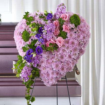 Treasured Love Standing Heart – ANITA'S FLOWERS AND ICE CREAM LLC, Passaic NJ