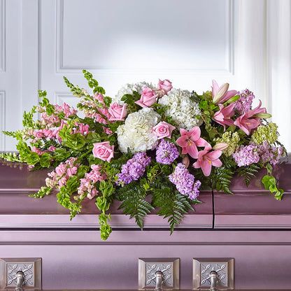 Life's Gratitude Casket Spray – ANITA'S FLOWERS AND ICE CREAM LLC, Passaic NJ