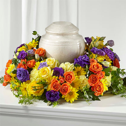 Blossoms of Remembrance Cremation Adornment – ANITA'S FLOWERS AND ICE CREAM LLC, Passaic NJ