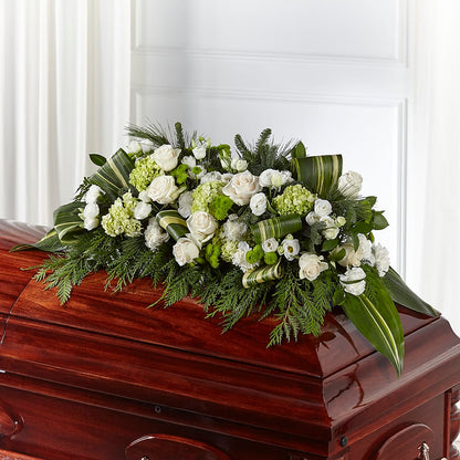 Hopeful Gesture Casket Spray – ANITA'S FLOWERS AND ICE CREAM LLC, Passaic NJ
