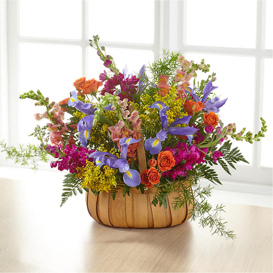 Garden of Life Basket – ANITA'S FLOWERS AND ICE CREAM LLC, Passaic NJ