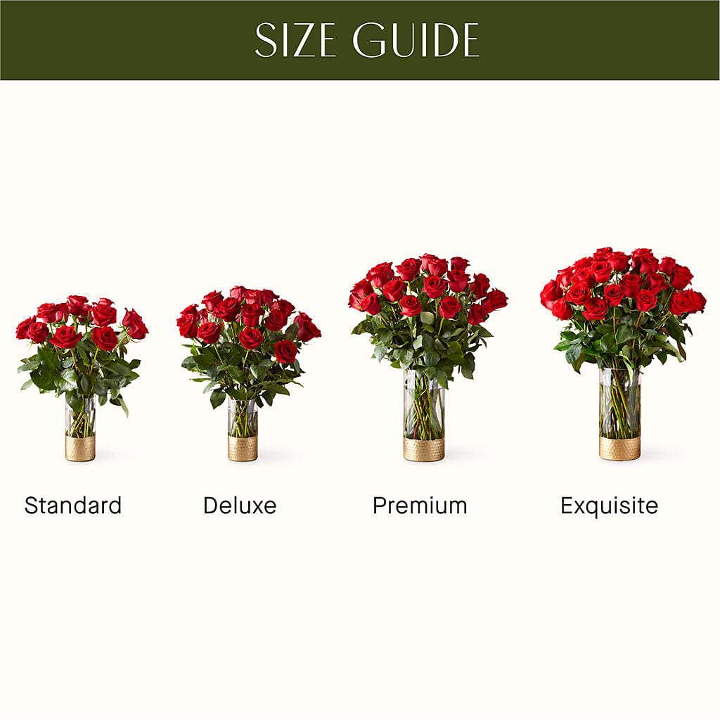 Classic Love Red Rose Bouquet – ANITA'S FLOWERS AND ICE CREAM LLC, Passaic NJ