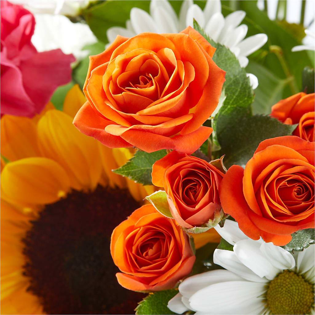 Sun-drenched Blooms Bouquet – ANITA'S FLOWERS AND ICE CREAM LLC, Passaic NJ