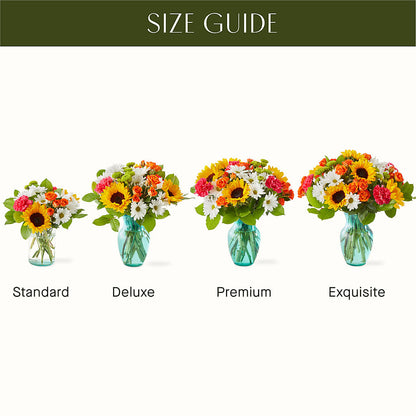 Sun-drenched Blooms Bouquet – ANITA'S FLOWERS AND ICE CREAM LLC, Passaic NJ