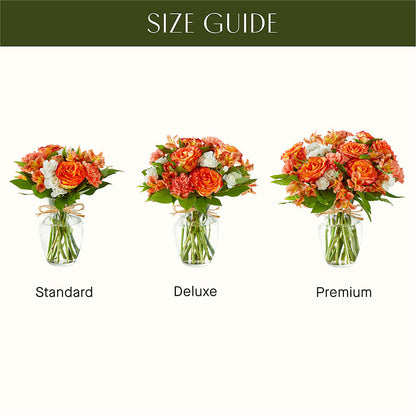 Apricot Glow Bouquet – ANITA'S FLOWERS AND ICE CREAM LLC, Passaic NJ