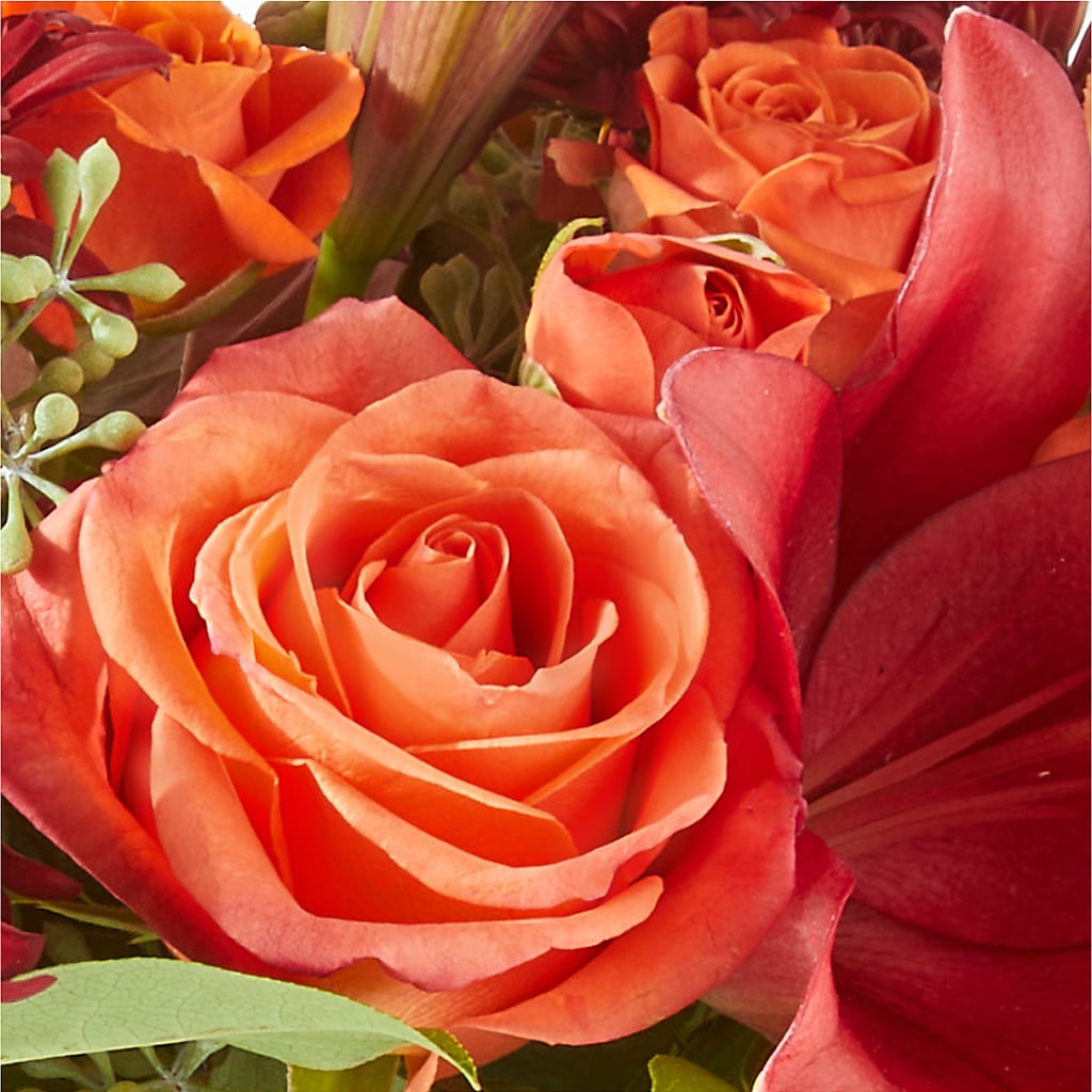 Crimson Leaves Bouquet – ANITA'S FLOWERS AND ICE CREAM LLC, Passaic NJ