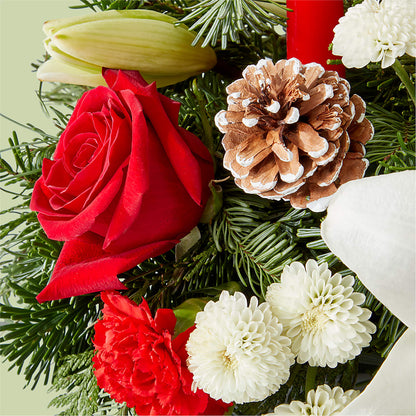 Seasonal Festivities Centerpiece – ANITA'S FLOWERS AND ICE CREAM LLC, Passaic NJ