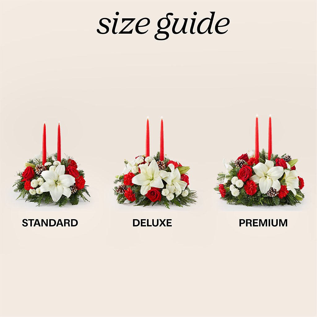Seasonal Festivities Centerpiece – ANITA'S FLOWERS AND ICE CREAM LLC, Passaic NJ