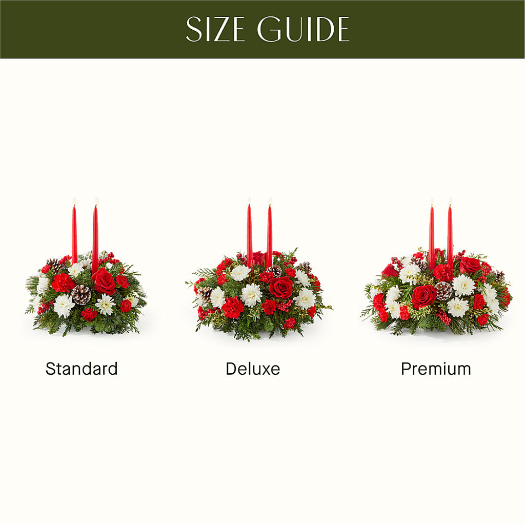 Holiday Soiree Centerpiece – ANITA'S FLOWERS AND ICE CREAM LLC, Passaic NJ