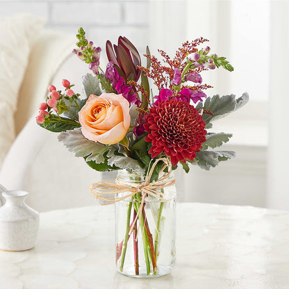 Moody Hues Bouquet – ANITA'S FLOWERS AND ICE CREAM LLC, Passaic NJ