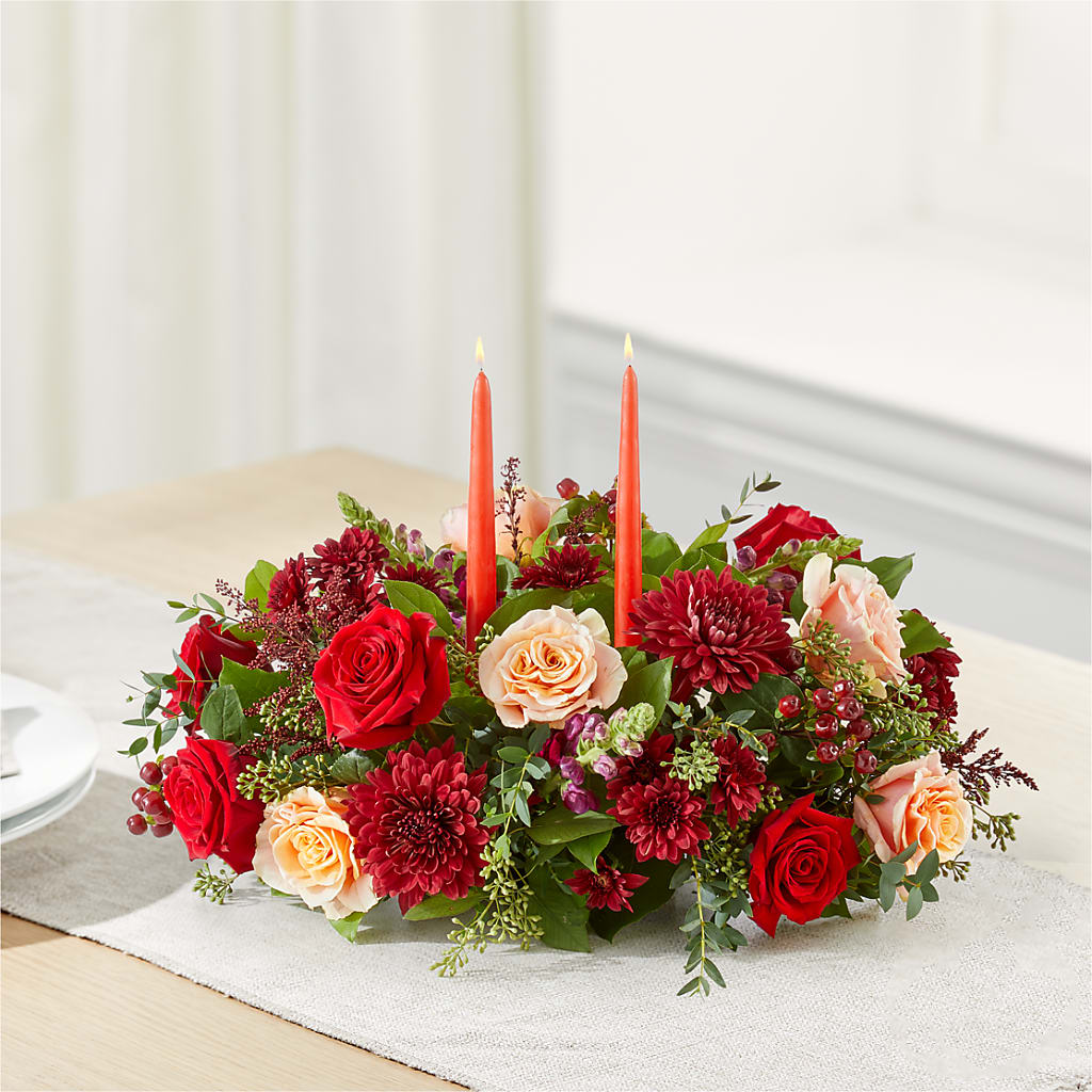 Most Thankful Centerpiece – ANITA'S FLOWERS AND ICE CREAM LLC, Passaic NJ