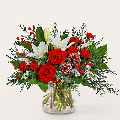 Best in Snow Bouquet – ANITA'S FLOWERS AND ICE CREAM LLC, Passaic NJ