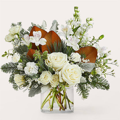 Fresh Snowfall Bouquet – ANITA'S FLOWERS AND ICE CREAM LLC, Passaic NJ