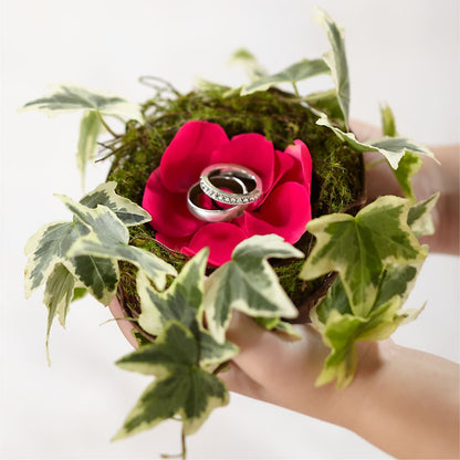 Lila Rose Ring Nest – ANITA'S FLOWERS AND ICE CREAM LLC, Passaic NJ