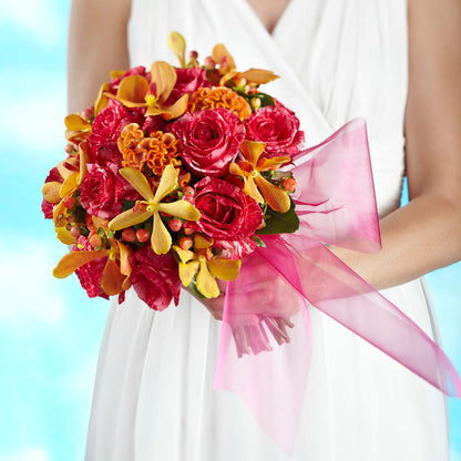 Brilliant Shades of Love Bouquet – ANITA'S FLOWERS AND ICE CREAM LLC, Passaic NJ