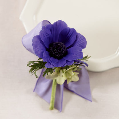 Purple Passion Boutonniere – ANITA'S FLOWERS AND ICE CREAM LLC, Passaic NJ
