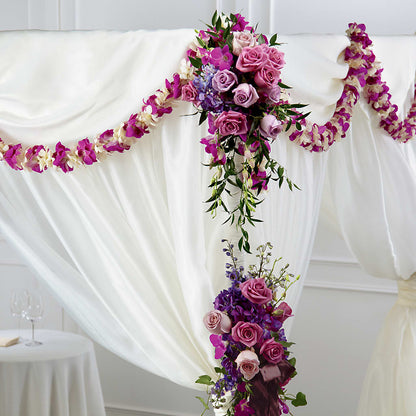 Color & Light Chuppah Decor – ANITA'S FLOWERS AND ICE CREAM LLC, Passaic NJ