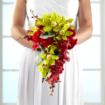 Elegant Orchid Bouquet – ANITA'S FLOWERS AND ICE CREAM LLC, Passaic NJ