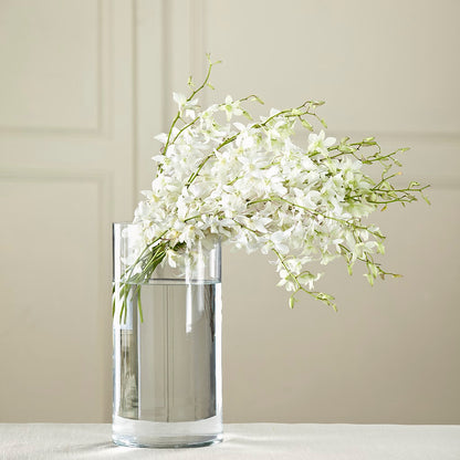White Dendrobium Bouquet – ANITA'S FLOWERS AND ICE CREAM LLC, Passaic NJ